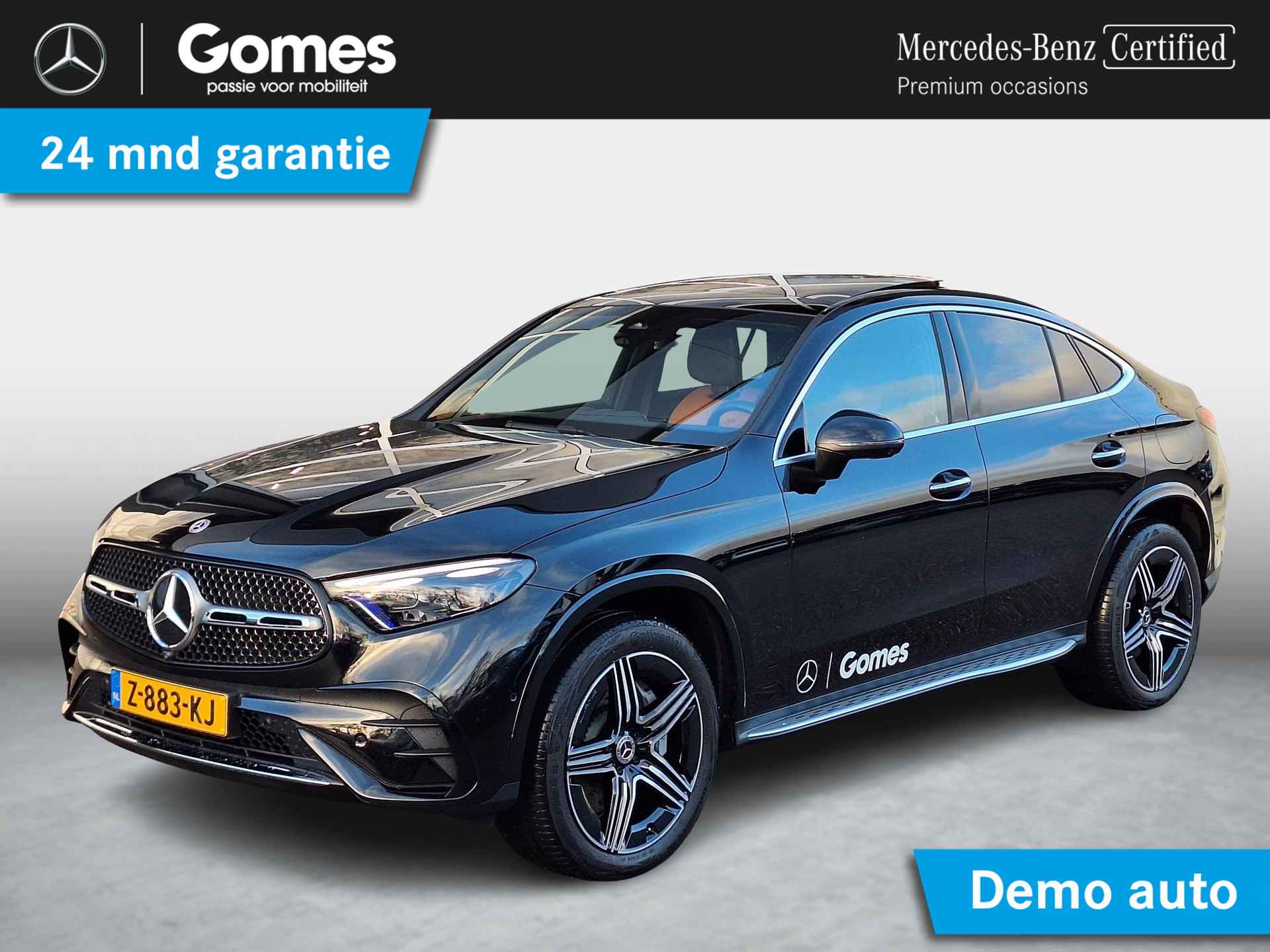 Mercedes-Benz GLC Coupé 400e 4MATIC | Bruin/Zwart leder | Panoramadak |